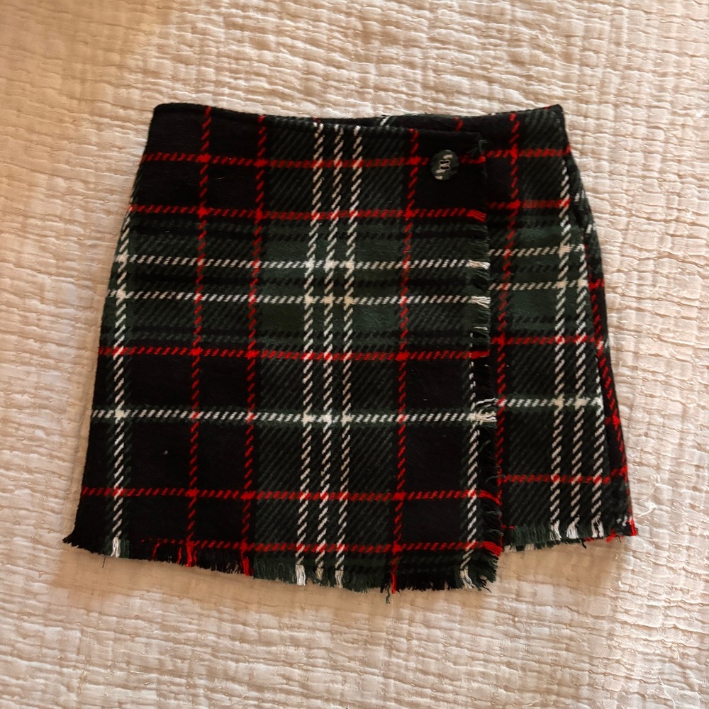 GB Girl’s Winter Plaid Skirt